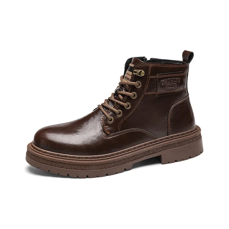 X-ZONE Knee-High Martin Boot High-Top Men's-2