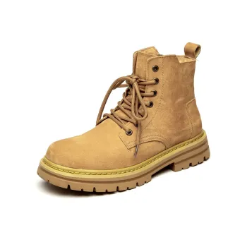 Product B Martin Boots Men Earth Yellow/Coffee