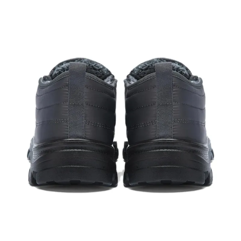 Warrior Ankle Length Snow Boots Men's Gray-4