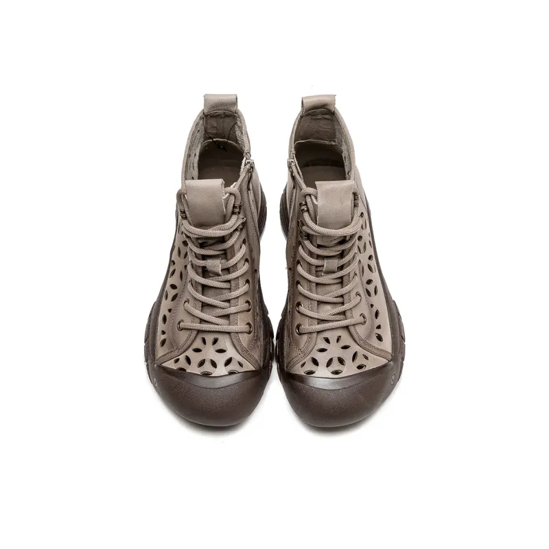 MATA Ankle Boots Women's Brown/Khaki-7