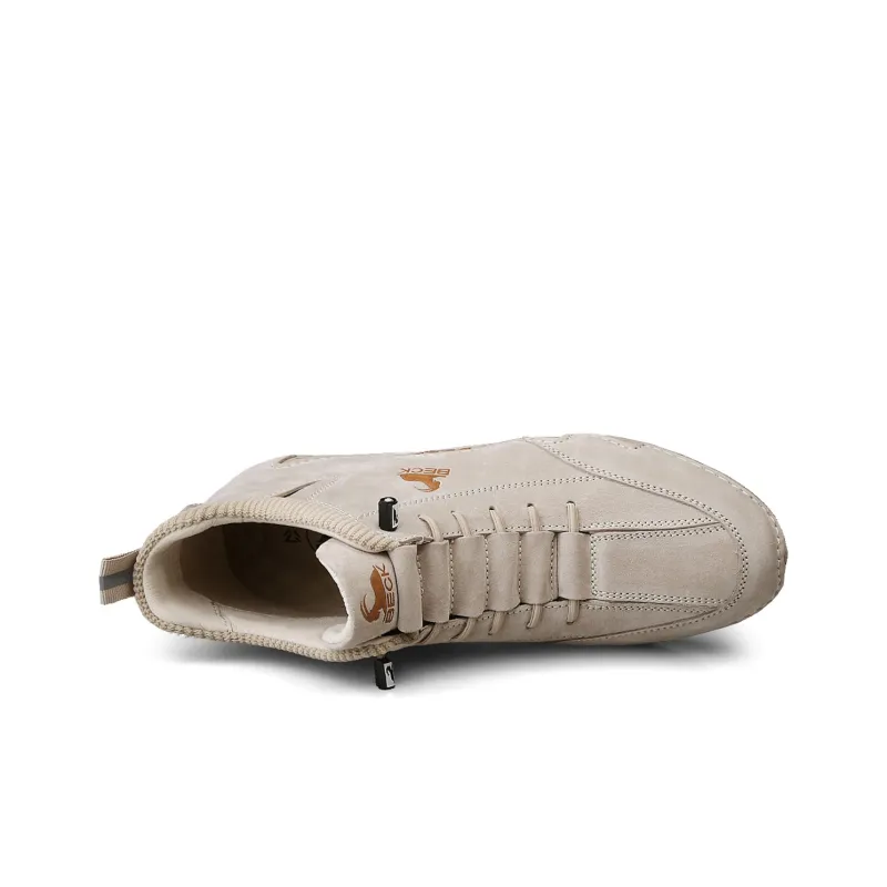 BECK Ankle Boots Unisex Gray, Sand-9