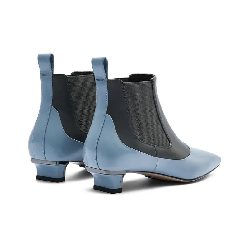 NINE WEST Ankle-Length Chelsea Boots 3cm Women's-13