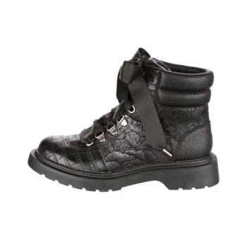 IRREGULAR CHOICE Hiking Hottie Ankle Boots Women's Black