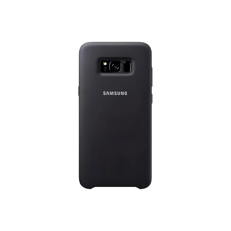 SAMSUNG Silicone Material Impact-Resistant Abrasion-Resistant Phone Cases Compatible With Galaxy S8 Solid Color-2