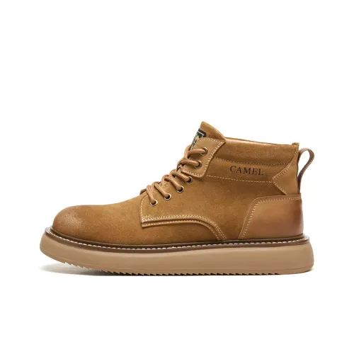 CAMEL Breathable Warm Water-Resistant Cushioning Short Outdoor Boots Men's