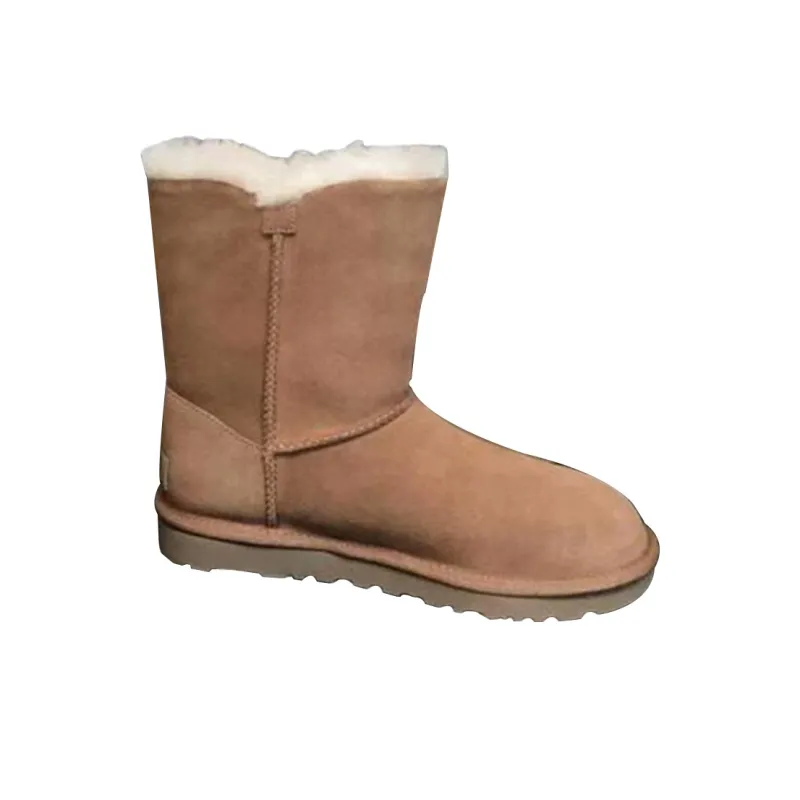 UGG Warm And Wear Resistant Crew Snow Boots Women's Brown-1