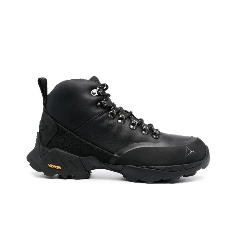 ROA Lace up Leather Boots-1