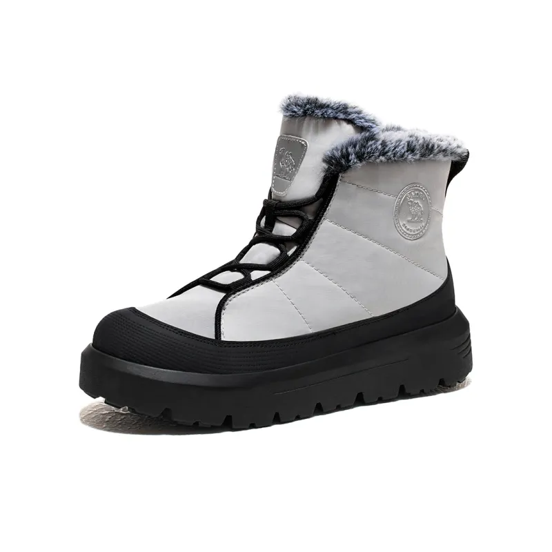 CAMEL Warm Height Increasing Crew Snow Boots Women's-3
