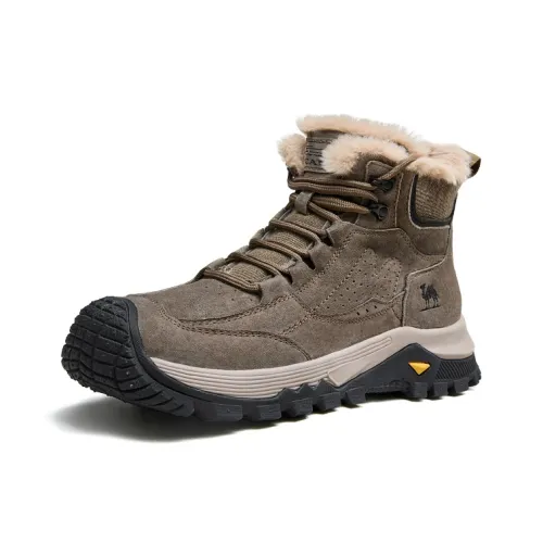 CAMEL Warm Slip-Resistant Short Outdoor Boots 4CM Men's