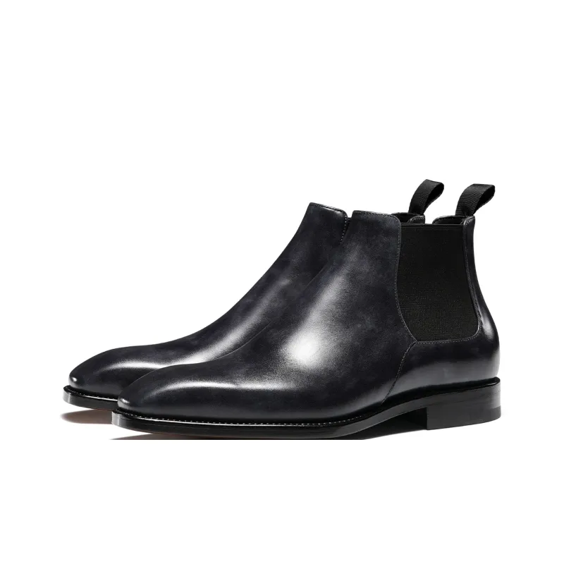 TRUFFAUT Short Chelsea Boots Men's-1