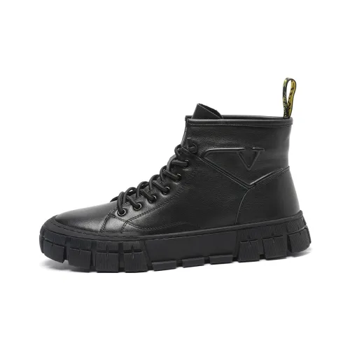TRUMPPIPE Ankle Boots Men's Black