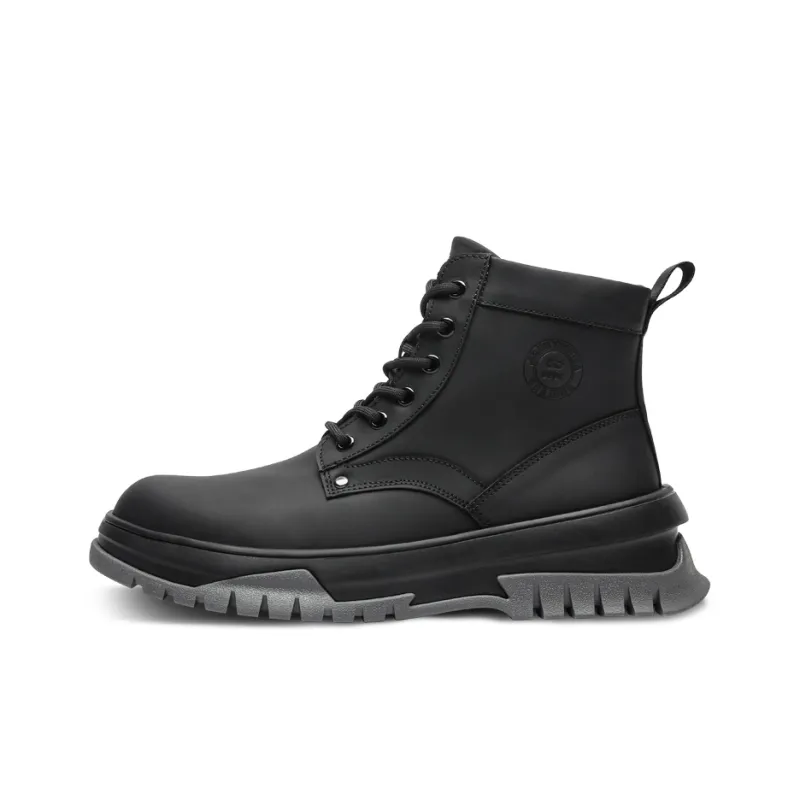 Anthony Miles Martin Boots Men Black-0