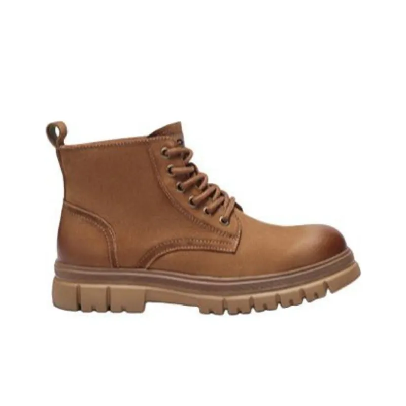 Hotwind Ankle Boots 4.5cm Men's Apricot-1