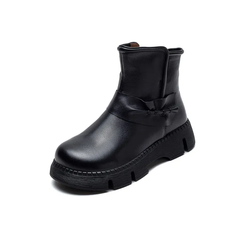 Jay Ankle Boots Women's Black/Coffee/Brown-1