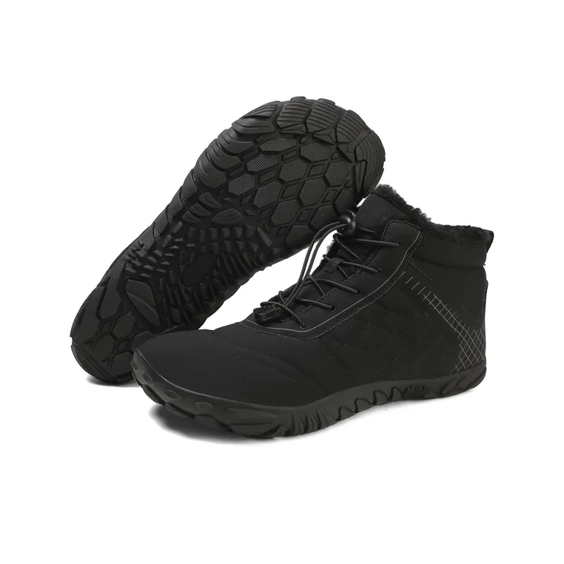 MUSNODO Thermal Waterproof Cushioning Short Snow Boots Men's-2