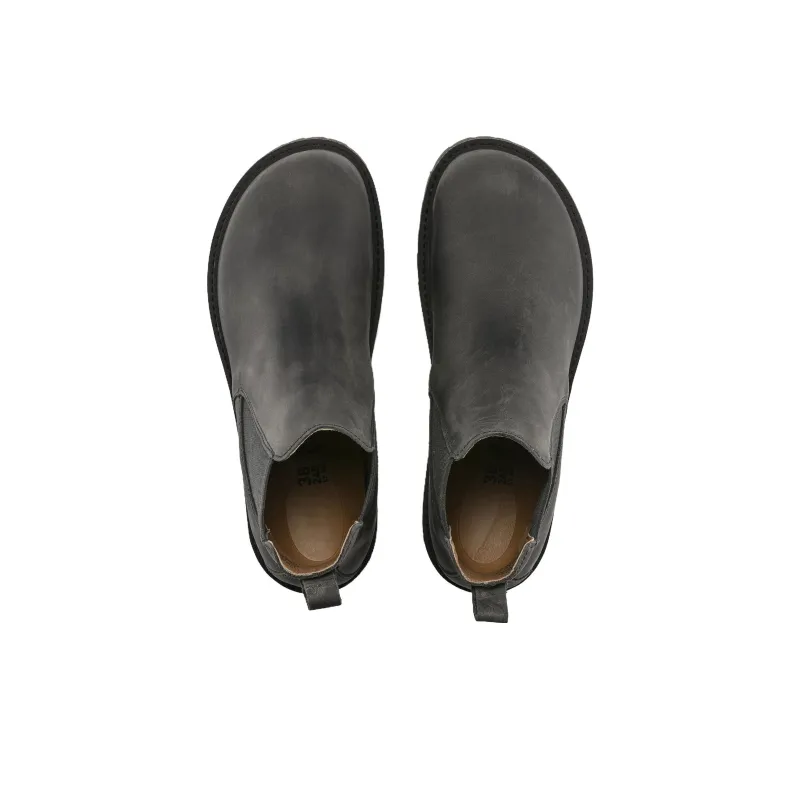Birkenstock Stalon Natural Leather Nubuck 'Grey'-3