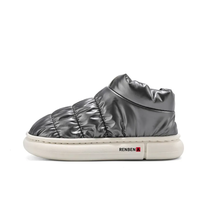 RENBEN Warm Water-Resistant Wear-Resistant Balance Short Snow Boots Unisex-1