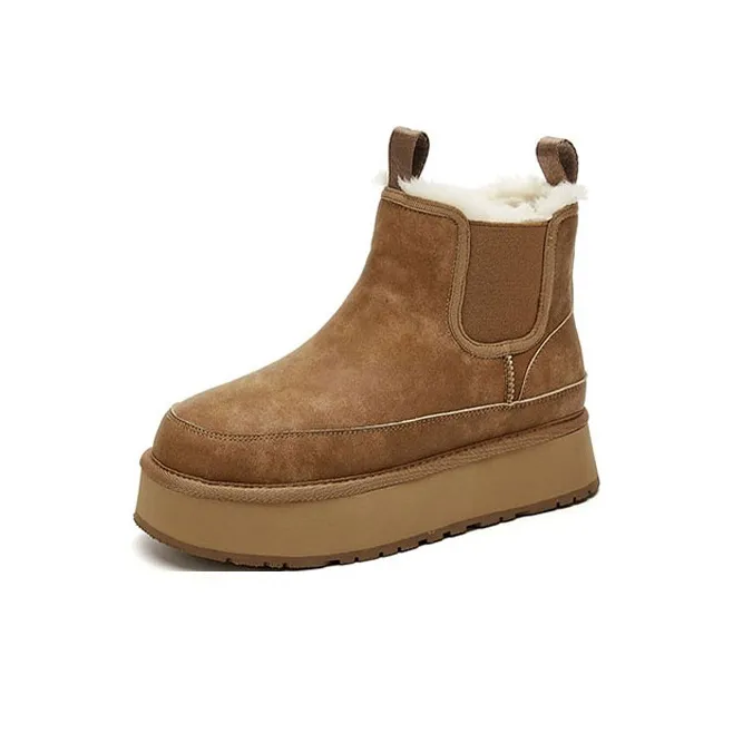 DAPHNE Abrasion-Resistant Short Snow Boots Women's-1