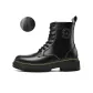 Black Fleece-Lined