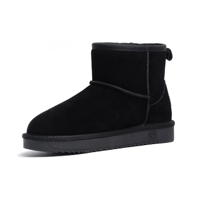 GIGIRYO Warm Wear-Resistant Slip-Resistant Short Snow Boots Women's-4
