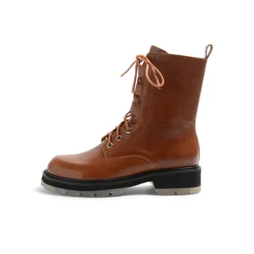 STEVE MADDEN Martin Boots Women's Black/Brown