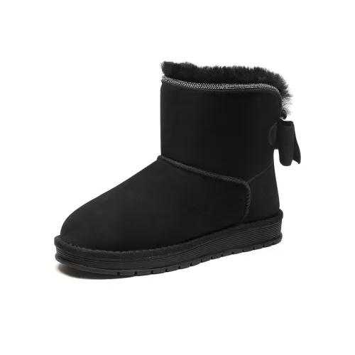 CAMEL Warm Short Snow Boots Women's