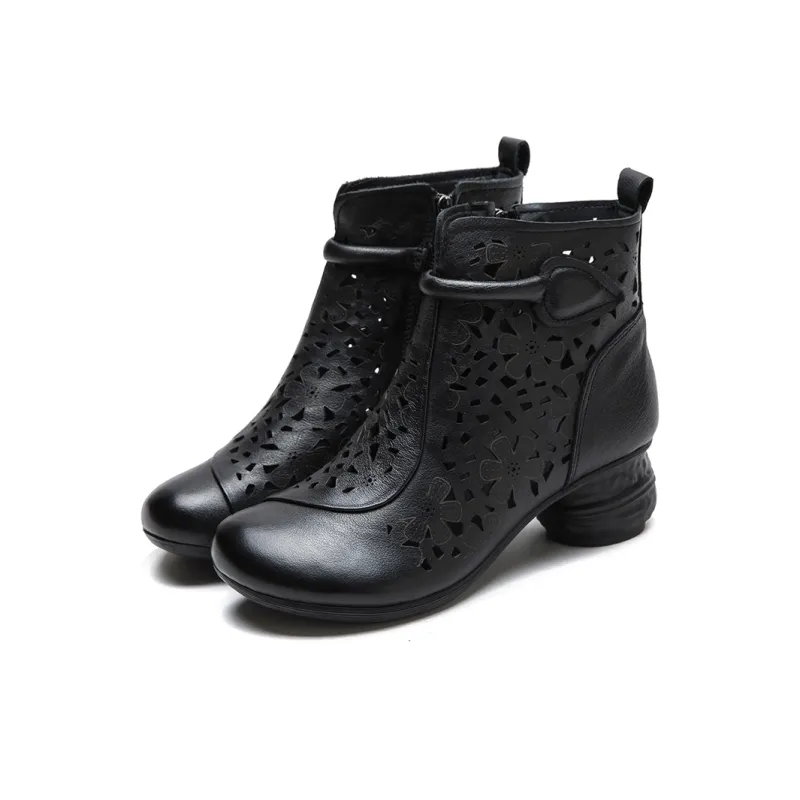 Jay Ankle Boots Women's Brown/Beige/Black-10