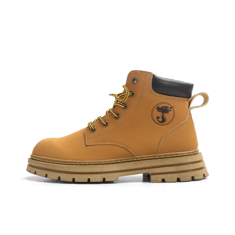 Jifffly Crew Martin Boot Unisex Camel-7