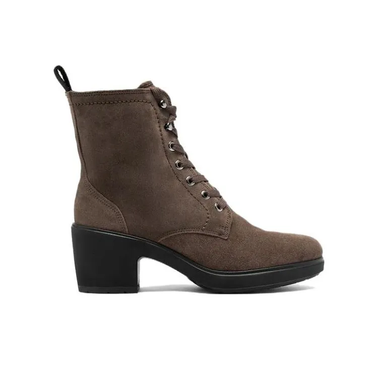Ecco 14cm Martin Boot 6cm Women's Coffee-1