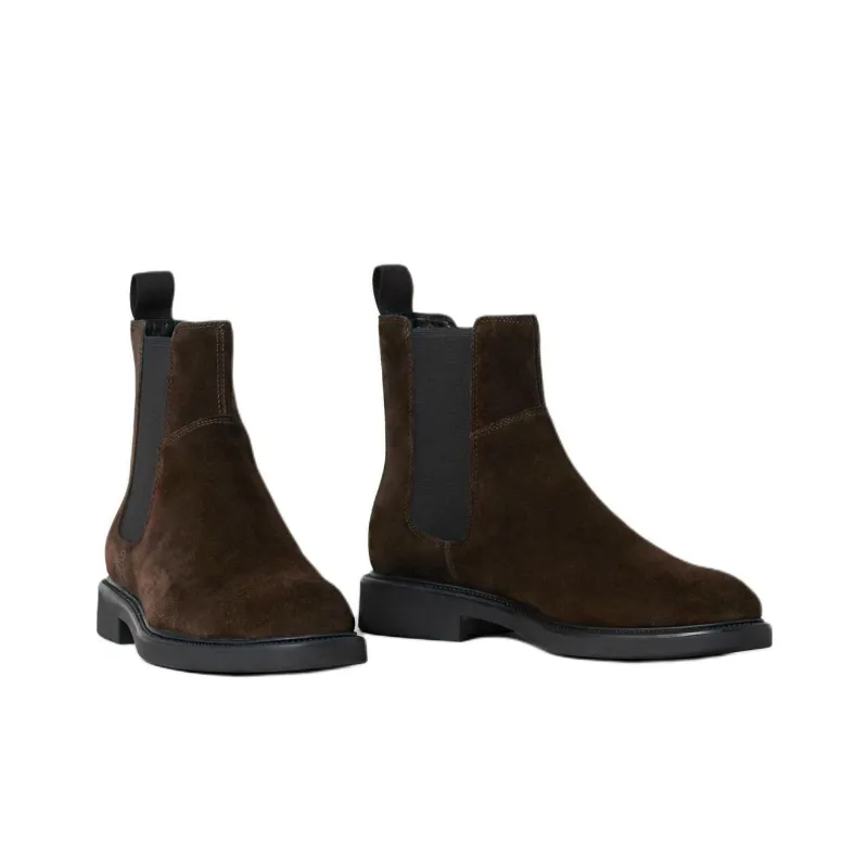VAGABOND SHOEMAKERS Short Chelsea Boots 3.3cm Men's Dark Brown-3