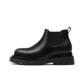 MADEN Short Chelsea Boots Men's Black