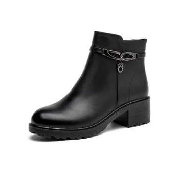 AOKANG Ankle Boots 4.8cm Women's Black