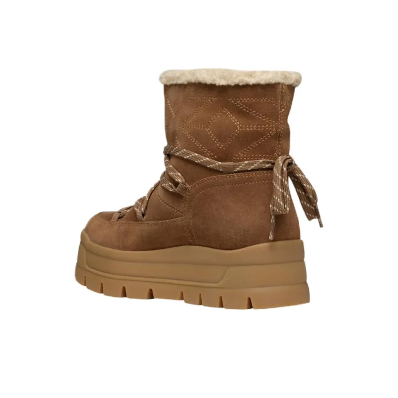 GEOX Spherica Ec7.1 Ab Short Snow Boots Women's Brown-3