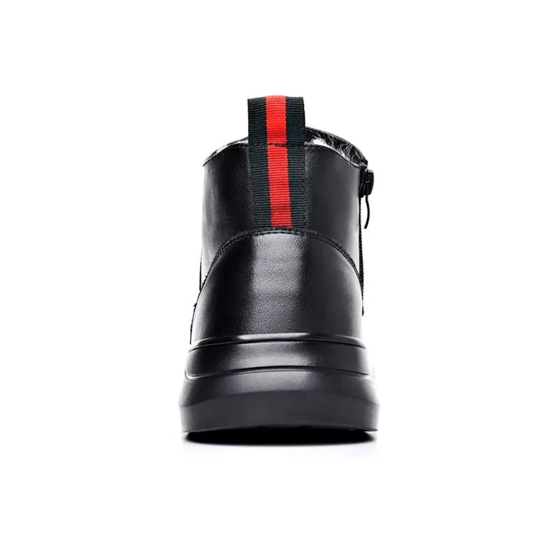 YEDANI Ankle Boots Men Red-2