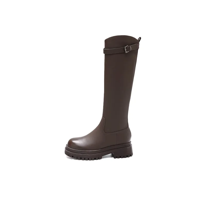 DAPHNE Thermal Knee High Boots 4.7cm Women's-0