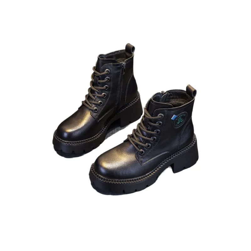 The Mystery Of Glamour Short Martin Boot Women's-1