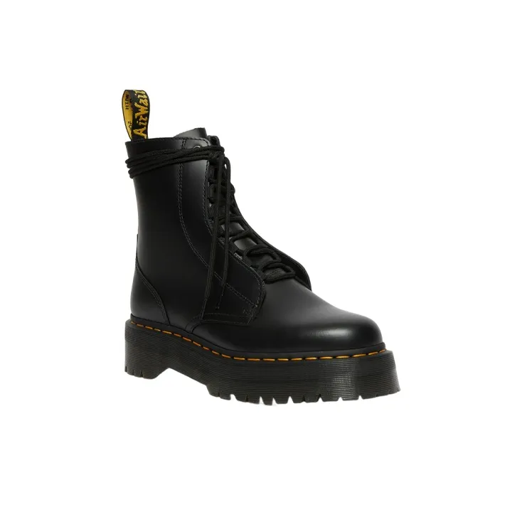 Dr.Martens Jarrick Smooth Leather Platform Boots 'Black'-1
