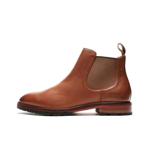 COLE HAAN Ankle-Length Chelsea Boots Men's Brown