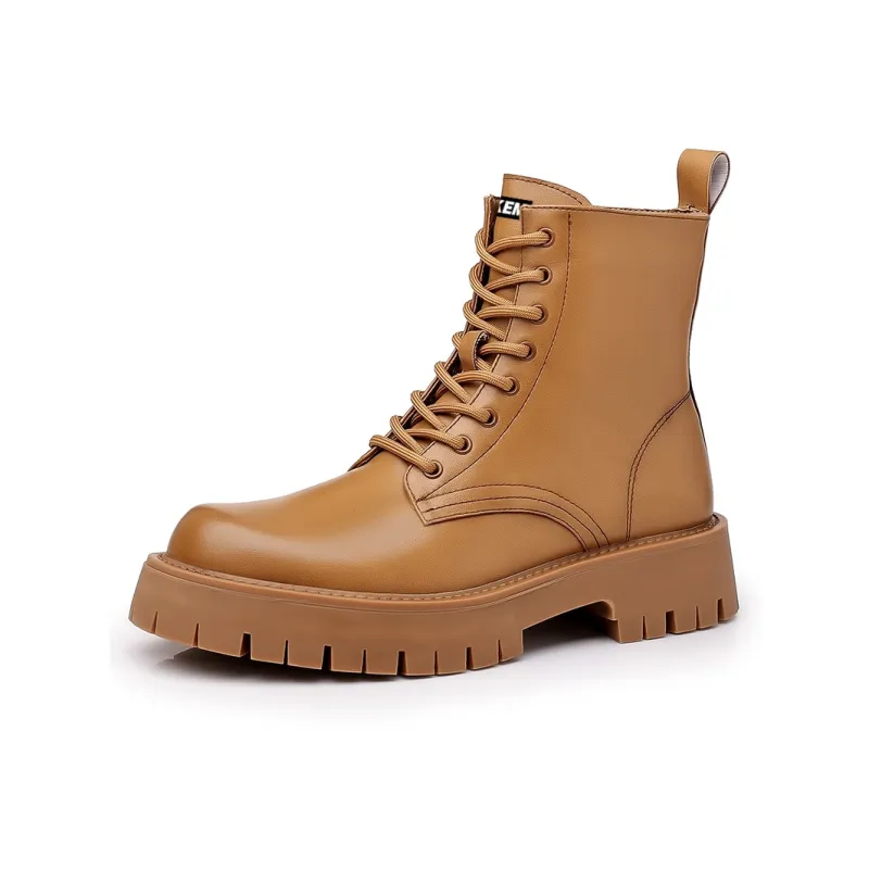 JKEM Short Mid Calf Martin Boot Men's-5
