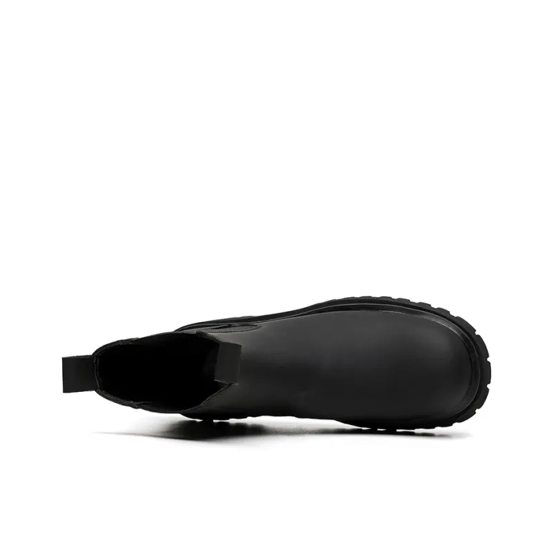 Dounkol Get Cool Crew Chelsea Boots 5cm Unisex Black-1