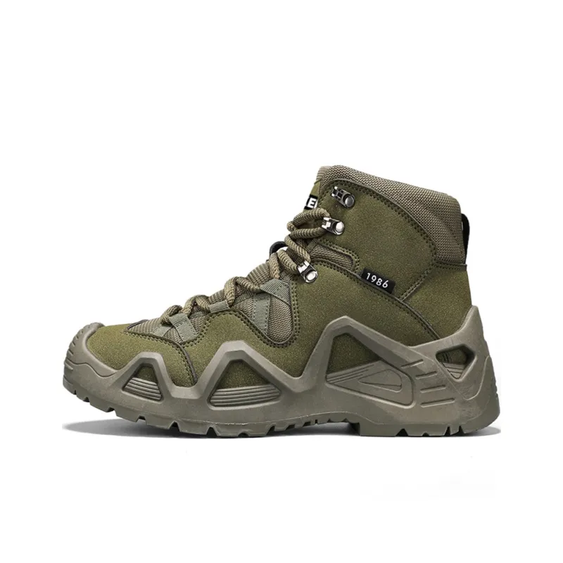 JKEM Wear Resistant Cushioning Height Increasing Short Outdoor Boots Men's-10