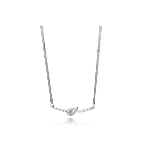V.WI S999 Fine Silver Necklaces Womens