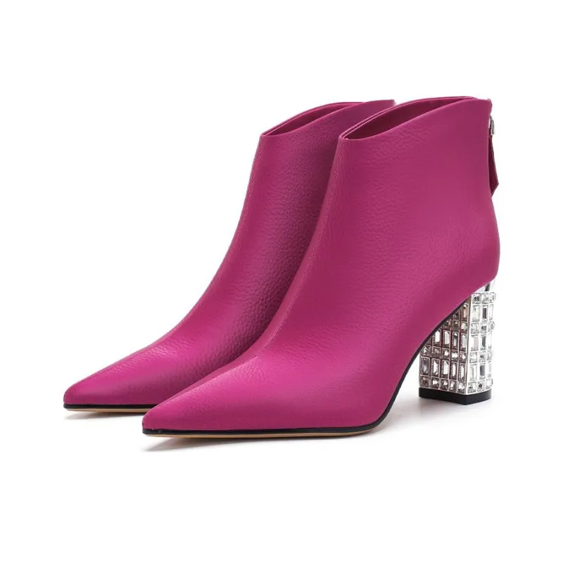 HARSON Ankle Boots 8.5cm Women's-5