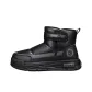 Black —— Fleece-Lined Padded