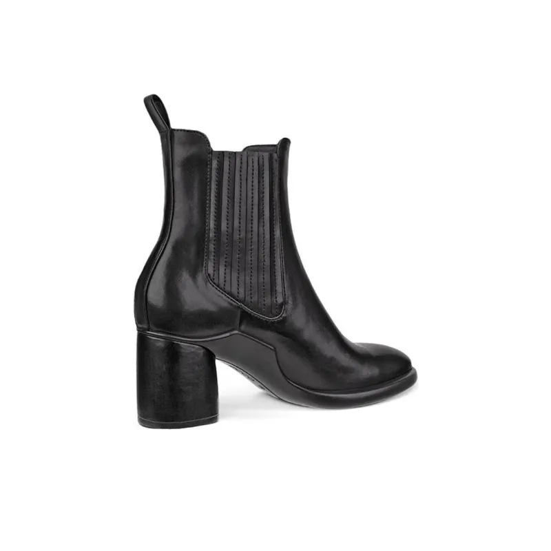 Ecco Sculpture Luxury Style 55 Short Chelsea Boots Women's Black-4