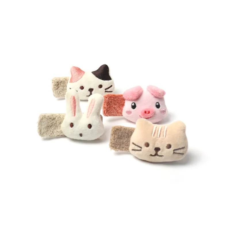 MIDNIGHT MOMENT Fabric Hair Clips Women's-4