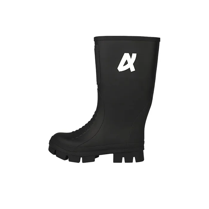 LAST LAZY Slip Resistant Warm Highway Rain Boots Unisex-0