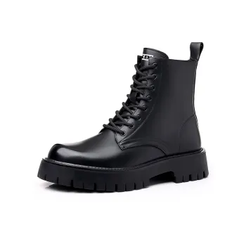JKEM Short Mid Calf Martin Boot Men's
