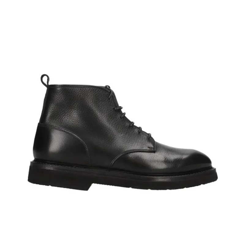 PREMIATA Nodik Nero Ankle Boots 2.5cm Men's Black-1