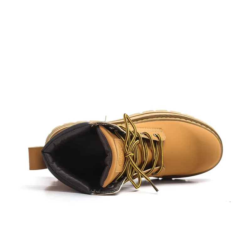 Jifffly Crew Martin Boot Unisex Camel-12